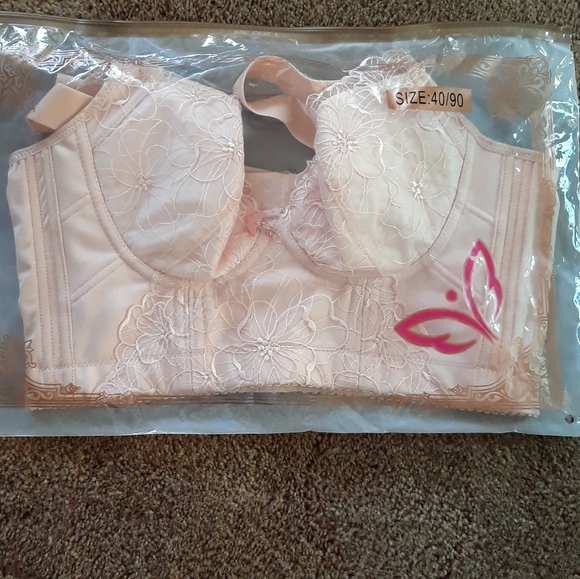 NIB! Wide Back Support Lace Bra - Picture 11 of 11